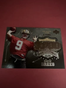 2006 Upper Deck - 3000 yd. Passing Club Drew Brees #3KP-BR - Picture 1 of 2