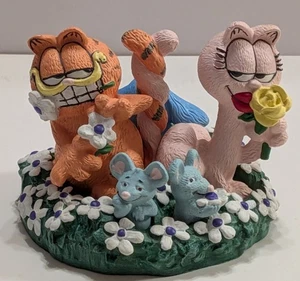 Vintage Garfield "Love in Bloom" Figur Jim Davis Danbury Mint 1993 - Bild 1 von 8