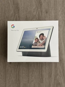 Google Nest Hub Max Smart Speaker - Antracite (GA00639-US) nuovo e sigillato nella scatola - Foto 1 di 1