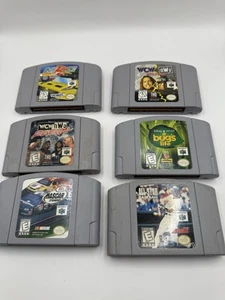 Lote De 6 Juegos N64 - Auténticos Y Probados - Imagen 1 de 2