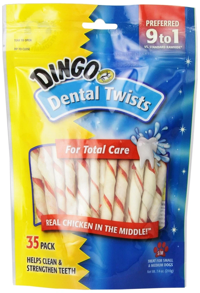Dental Twists for Small and Medium Dogs, 35-Count - Image 1 of 1