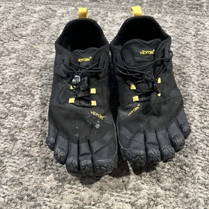 Vibram FiveFingers- V-Trail 2.0 Men Size 11.5-12 19M7601 Black Yellow Vibram - Picture 1 of 10