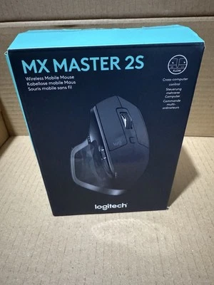 Logitech MX Master 2S Bluetooth Edition Wireless Mouse, Multi Surface - Graphite - Image 1 of 4