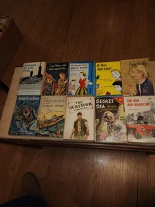 10 Vintage Scholastic Book Services Paperback Books - Secret Sea, The Survivor + - Picture 1 of 8
