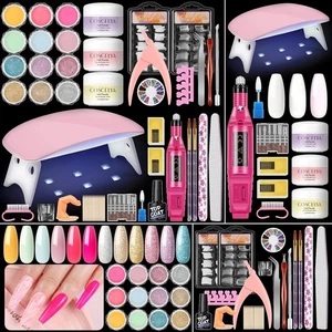 Acrylnagelset für Anfänger mit allem Nägel Set Acryl Set mit Dri... - Bild 1 von 6