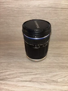 Olympus M.Zuiko Digital 40-150mm F4-5.6 ED MSC Micro Camera Lens Black With Cap - Picture 1 of 9
