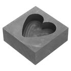 Casting Gold Heart Shaped Graphite Suite Metal