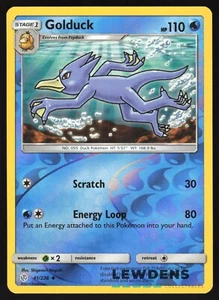Golduck - 41/236 - Reverse Holo Uncommon - Cosmic Eclipse - Pokemon Card - Picture 1 of 2