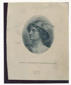 Mercury Proof Vignette by Bradbury Wilkinson & Co - Picture 1 of 1
