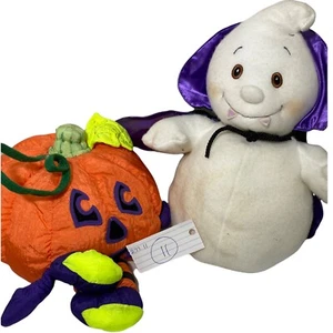 2 Sellos de Halloween Conde Ghostula Calabaza Niño Cuidador Exhibición Nuevo Stock Antiguo - Imagen 1 de 12