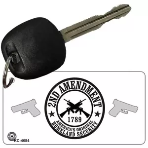 Schlüsselanhänger 2nd Amendment Neuheit Aluminium - Bild 1 von 1