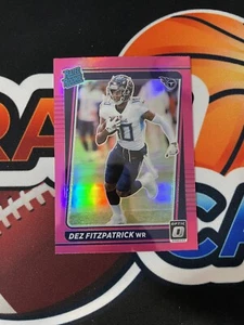 Dez Fitzpatrick 2021 Optic Pink Prizm RC Rookie SP Donruss NFL Titans - Imagen 1 de 2