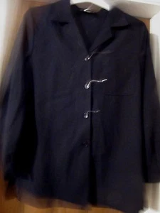 ¡¡GUAU!! Talla 8 Traje-Como Negro 38" Busto L.S. Blusa   - Imagen 1 de 2