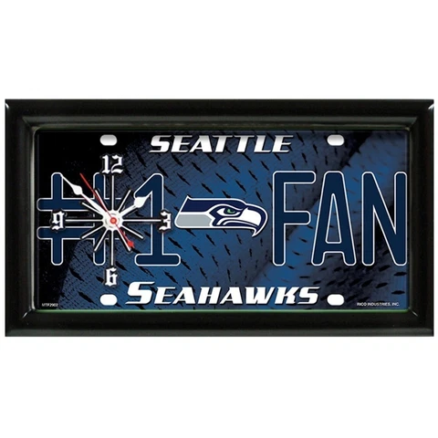 NFL Clock - Seattle Seahawks Cover