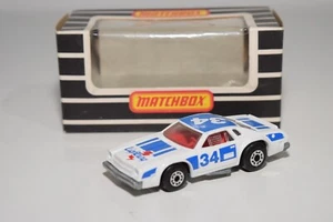 A94 1:64 3 INCH MATCHBOX LESNEY 34 CHEVY PRO STOCKER ITALIAN ITALY BOX MIB RARE! - Picture 1 of 16