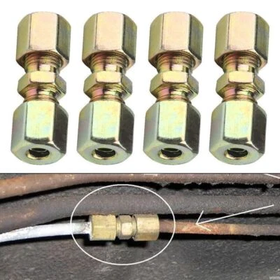 Conector de línea de freno atornillado 4,75 mm reparación sin rebordear Quick Brake STT. - Imagen 1 de 4