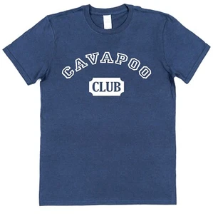 Camiseta Cavapoo Club Unisex Algodón Adulto Niños Dueño de Perro Regalo Equipo Amante de Mascotas Top - Imagen 1 de 4