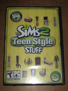 Sims 2: Teen Style Stuff (PC, 2007) w/ Manual - Picture 1 of 3