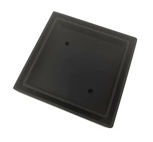 Matte Black shower grate waste Square tile insert 2022 New 100 mm waste - Picture 1 of 7