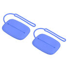 Silikone Ablagetasche 2 Pack Mini Schlüssel Veranstalter Tasche Dunkel Blau