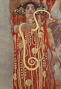 Impresión artística de Gustav Klimt Hygieia 11"x16" - Imagen 1 de 3