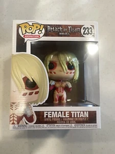 Funko Pop Vinyl Super 6" Attack on Titan - Female Titan (6 inch) #233 - Picture 1 of 1