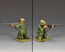 KING & COUNTRY U.S.M.C. USMC028 U.S. MARINE B.A.R. GUNNER KNEELING MIB