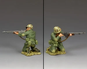 KING & COUNTRY U.S.M.C. USMC028 U.S. MARINE B.A.R. GUNNER ARRODILLADO SIN USAR, EN CAJA - Imagen 1 de 1