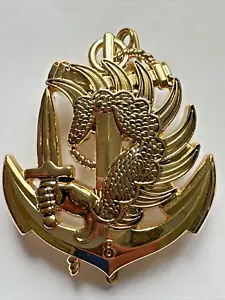 8° Régiment Para. d’Infanterie de Marine, TAP COLO COMMANDO ins. de BERET, doré - Bild 1 von 2