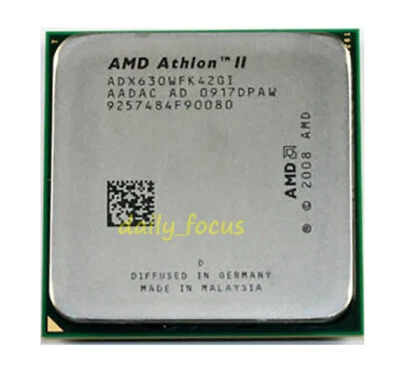 AMD Athlon II X4 630 ADX630WFK42GI 2.8 GHz Socket AM3 Quad-Core CPU Processor - Image 1 of 4
