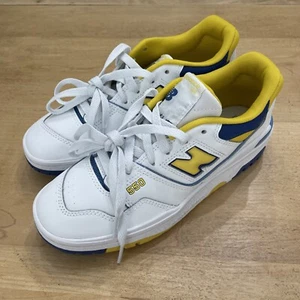 New Balance Boys 550 Athletic Sneakers GSB550CG White Size 5 NEW NO BOX! - Picture 1 of 10