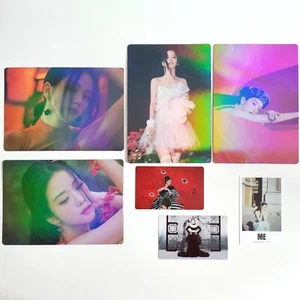 "PRIMER ÁLBUM SINGLE 'ME' WEVERSE SHOP POB Tarjeta de fotos / Marco de fotos BLACKPINK JISOO - Imagen 1 de 14
