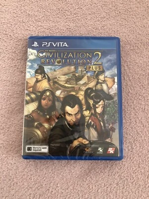Sid Meier’s Civilization Revolution 2 Playstation Vita Game Rare New Sealed - Image 1 of 3