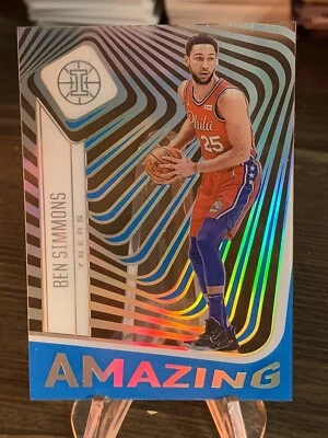 2020-21 Illusions Basketball Ben Simmons Amazing Acetate #8 Brooklyn Nets  - Image 1 of 2