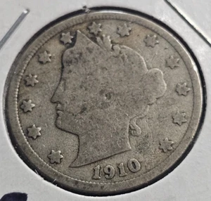 1910 Liberty V Nickel Choice Fine - Bild 1 von 4