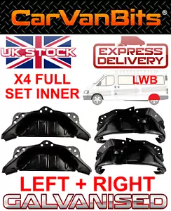 FOR FORD TRANSIT MK4 MK5 91-00 LWB REAR INNER WHEEL ARCH REPAIR BODY PANEL 4 SET - Picture 1 of 21