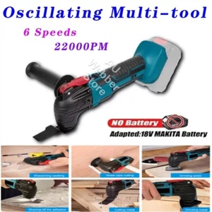 6-Speed Cordless Oscillating Multi-tool Skin Fit For Makita Battery AU - Picture 1 of 6