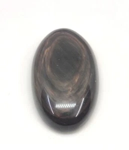 Natural Charming Copper Sheen Obsidian Oval Cabochon Handcrafted Gemstone 64cts - Picture 1 of 4