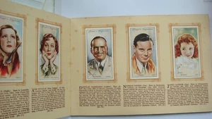 FILMSTARS 2. SERIE SELTENES KOMPLETTES ALBUM VON SPIELERN G-VG SELTEN - Bild 1 von 3