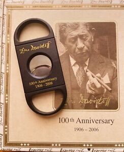 Zino Davidoff 100th Anniversary 1906-2006 Cigar Double Cutter Rare