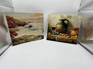 Robert Chailloux Lithograph Still Life With Cherries Winde Fine Prints Set Of 2 - Picture 1 of 3