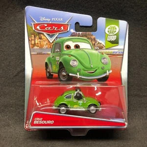 Disney Pixar Cars WGP Cruz Besouro 2015 2016 Die-Cast 1:55 VW Bug Beetle 12/15 - Picture 1 of 7