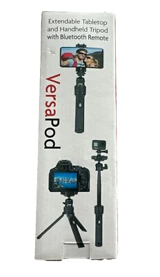 Sunpak Versapod Extendable/Tabletop/Handheld Tripod with Bluetooth Remote NEW - Image 1 of 4