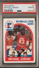 🏀 Michael JORDAN PSA 10 *All-Star* 1989 Hoops #21