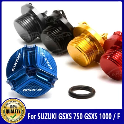 Motorcycle Engine Oil Filler Cap Accessories For SUZUKI GSXS 750 GSXS 1000 / F Foto 1 de 4