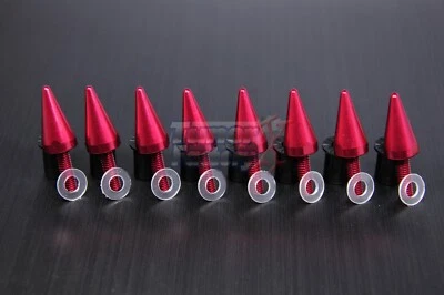 Tornillos parabrisas Red Spike ajuste Kawasaki M5 x 16mm todo el año universal en 8 Foto 1 de 2