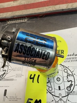 MOTOR DE COLECCIÓN AE/TEAM ASOCIADO RC STOCK: USADO ENGRASADO Y PROBADO EN BANCO Foto 1 de 4