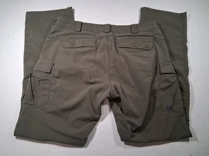 511 Tactical Pants Womens Size 18 Green Cargo Pocket Ripstop Canvas Stryke Work - Picture 1 of 16