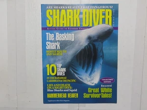Shark Diver Spring 1998 Basking Dives Bahamas Hammerhead Great White R8 - Foto 1 di 1