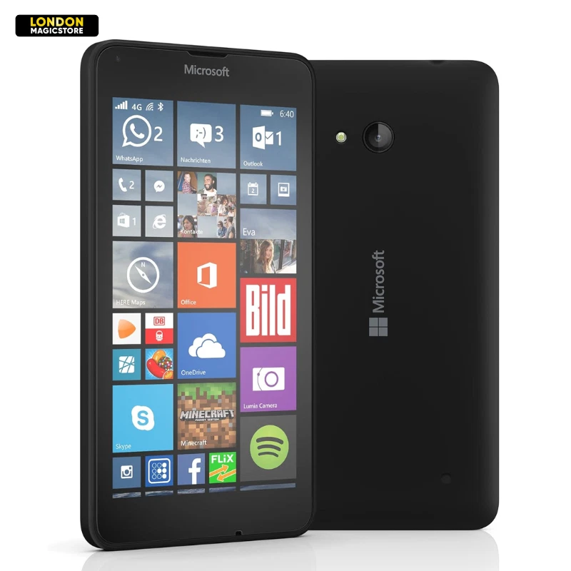 Microsoft Lumia 640 4G (Vodafone) 8GB Windows Smartphone - Good Condition - Image 1 of 4